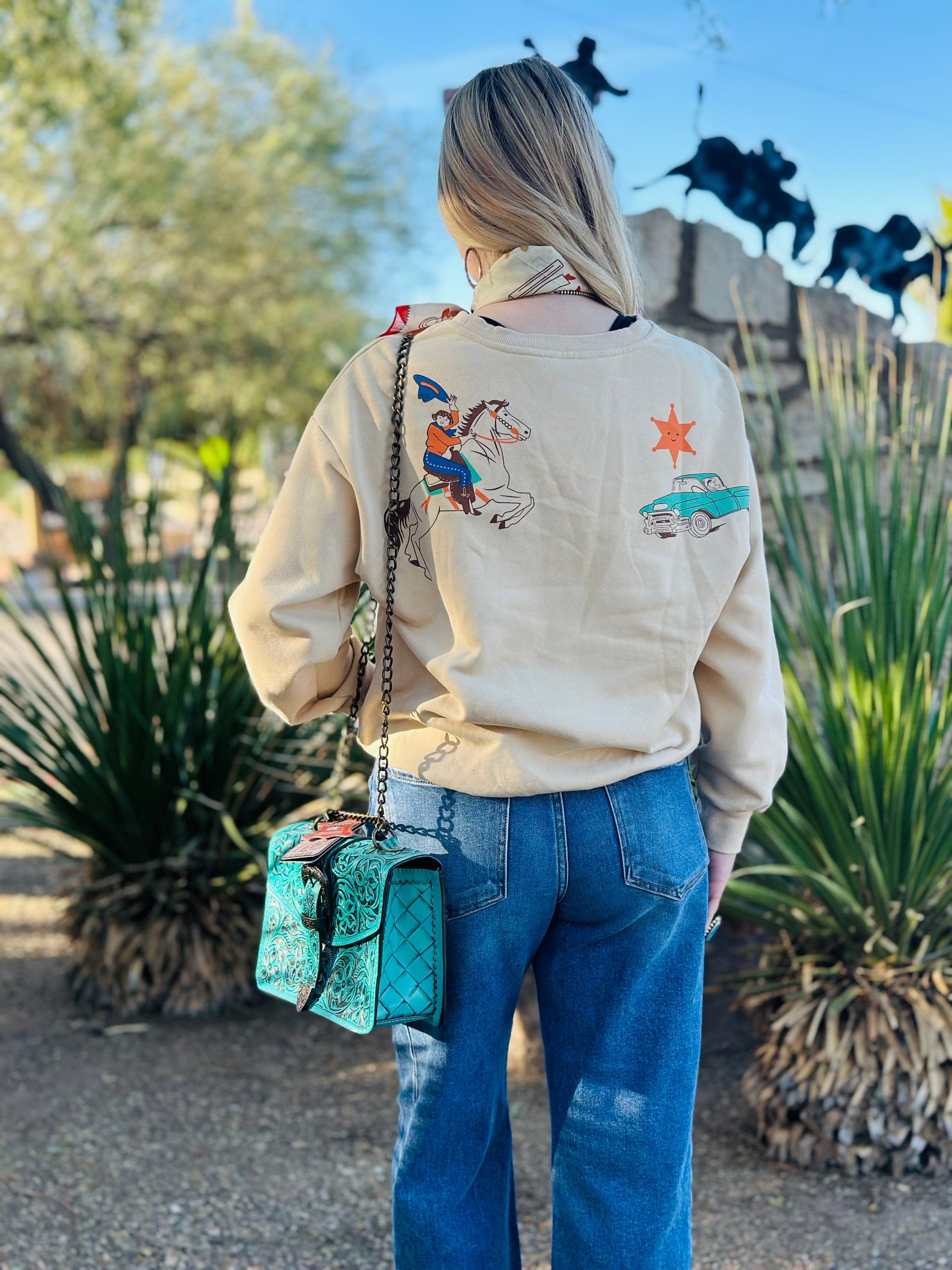 Shop Envi Me Cardigans and Kimonos The Howdy Western Pullover
