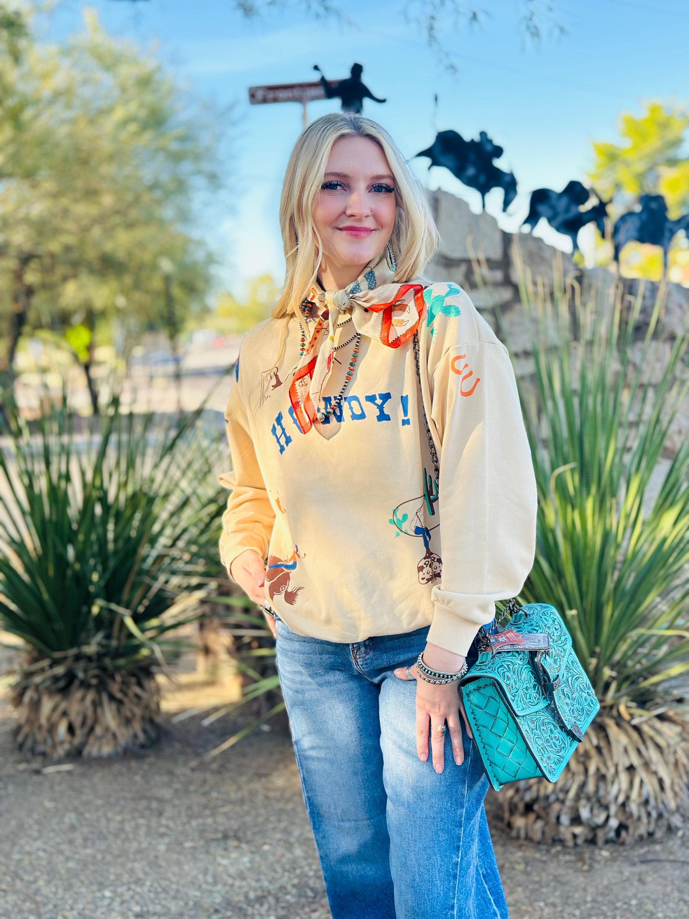 Shop Envi Me Cardigans and Kimonos The Howdy Western Pullover