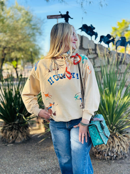 Shop Envi Me Cardigans and Kimonos The Howdy Western Pullover