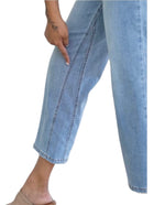 Just Black Bottoms The Judy Blue Wide Leg Ankle Crop Denim