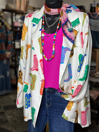 Shop Envi Me The Kickin Cowgirl Boots In Spring Blazer