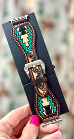 Shop Envi Me Jewelry Aztec The Laramie Leather Watch Band