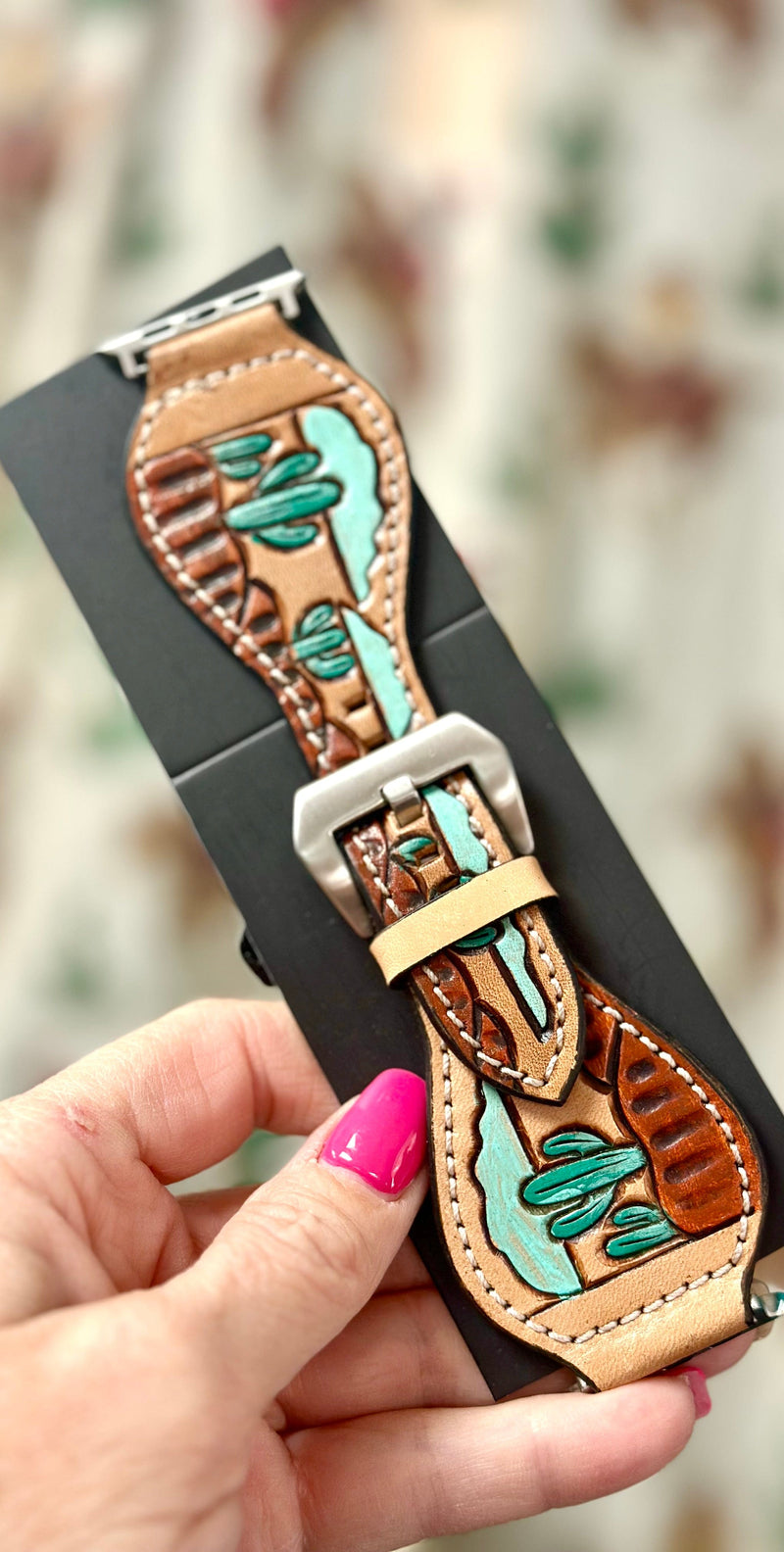 Shop Envi Me Jewelry Cactus The Laramie Leather Watch Band