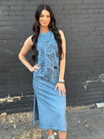 Shop Envi Me Dress it up The Lets Go Girls Tee Shirt Maxi Dress