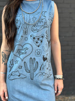 Shop Envi Me Dress it up The Lets Go Girls Tee Shirt Maxi Dress