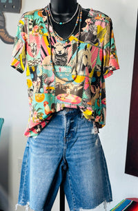 Shop Envi Me Tops and Tunics The Life On The Farm V Neck Top