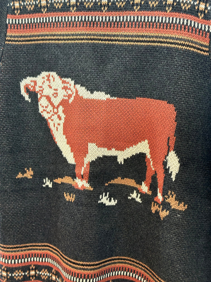 Shop Envi Me Cardigans and Kimonos The Life On The Ranch Vintage Hereford Cardigan