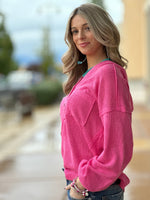 Shop Envi Me Tops and Tunics The Like It Pink Montana Hoodie