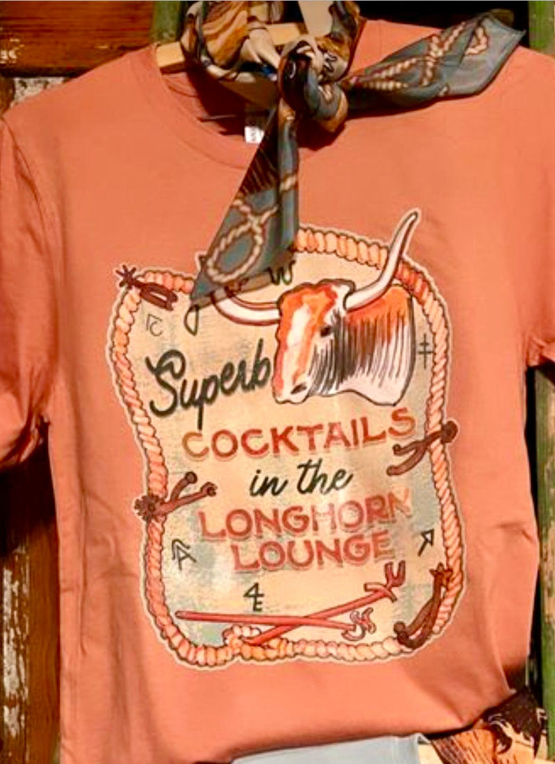 Shop Envi Me Tops and Tunics The Longhorn Lounge Tee