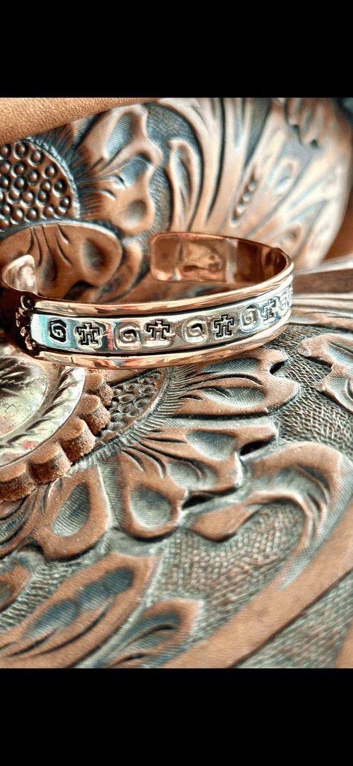 Shop Envi Me Bracelets Sterling Silver & Copper The Marisol Thunderbird Copper & Sterling Silver Cuff Bracelet