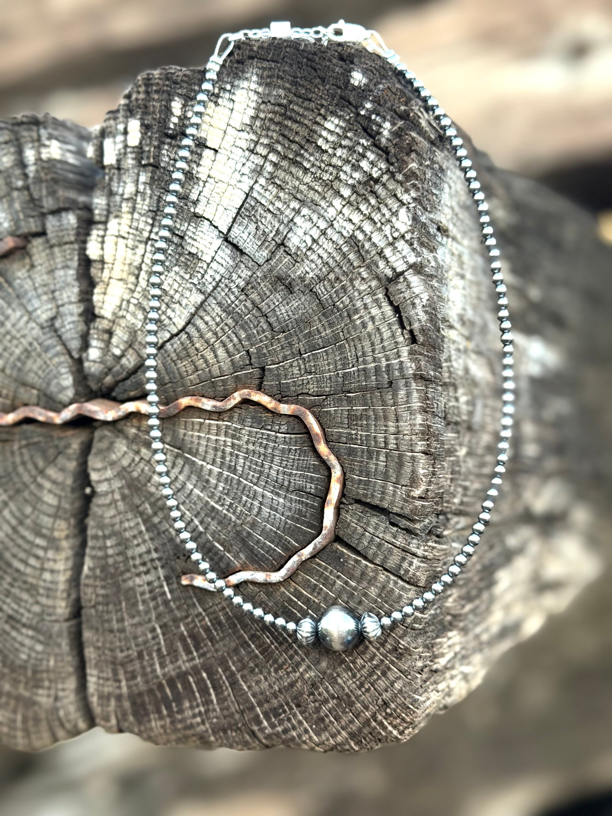 Shop Envi Me Necklaces Sterling The Mesa Plains Sterling Silver Pearl Necklace