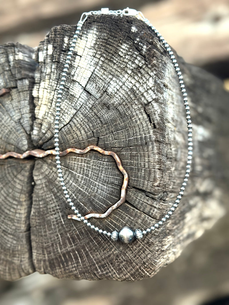 Shop Envi Me Necklaces Sterling The Mesa Plains Sterling Silver Pearl Necklace
