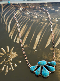 Shop Envi Me Jewelry The Mission Copper & Turquoise Southwest Necklace