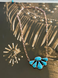 Shop Envi Me Jewelry The Mission Copper & Turquoise Southwest Necklace