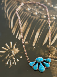 Shop Envi Me Jewelry The Mission Copper & Turquoise Southwest Necklace
