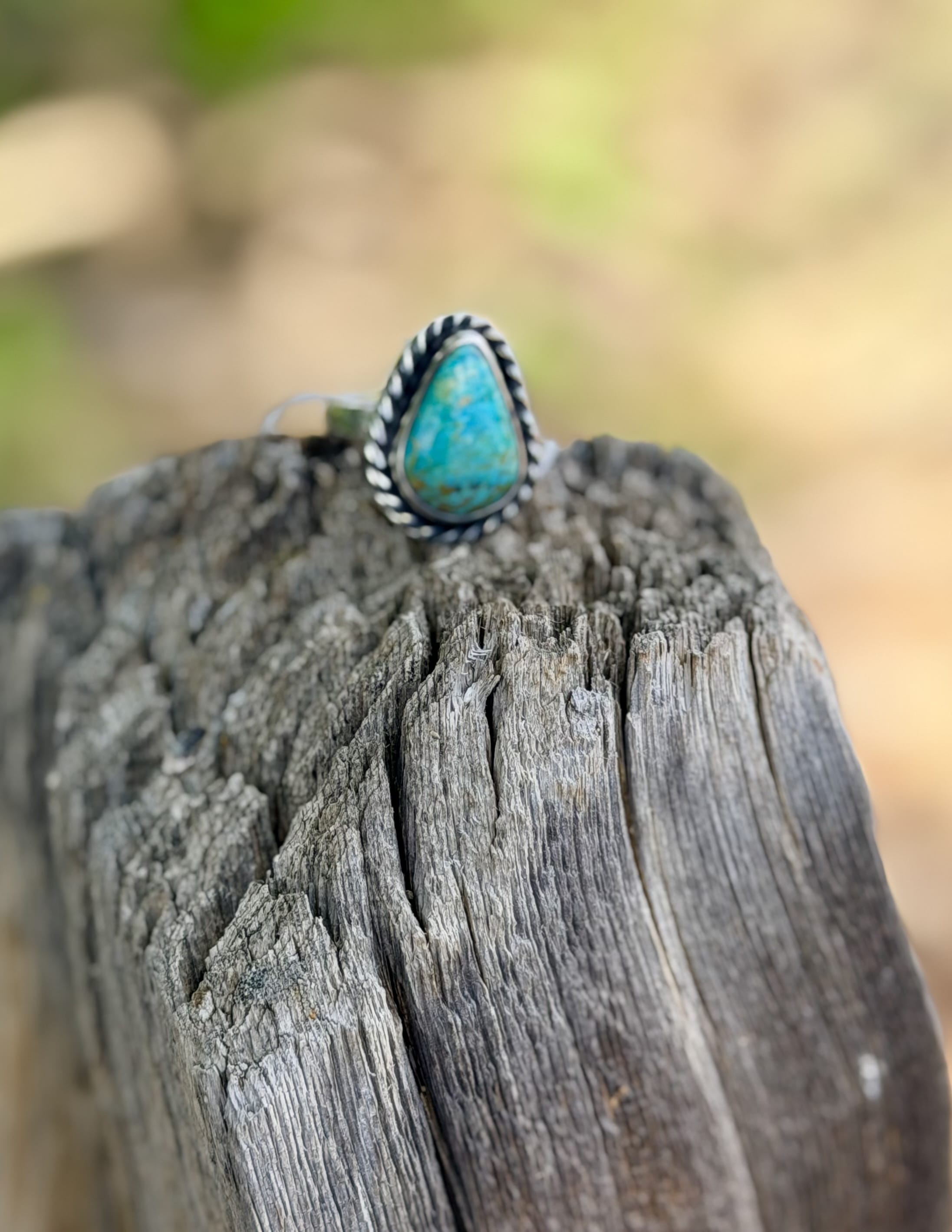 Shop Envi Me Adjustable Kingman Turquoise The Moab Turquoise & Sterling Silver Ring