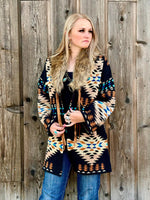 R Cinco RAnch Cardigans and Kimonos The Montana Beth Aztec Sweater Small & Med Only