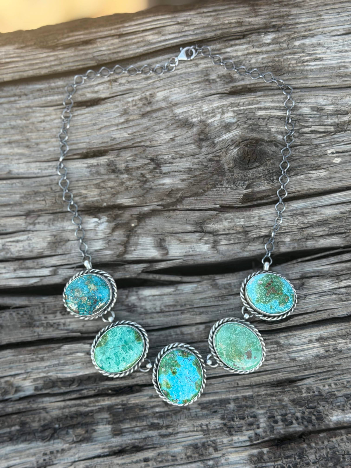 Shop Envi Me Necklaces The NA Made Stephenville Real Turquoise & Sterling Silver Necklace