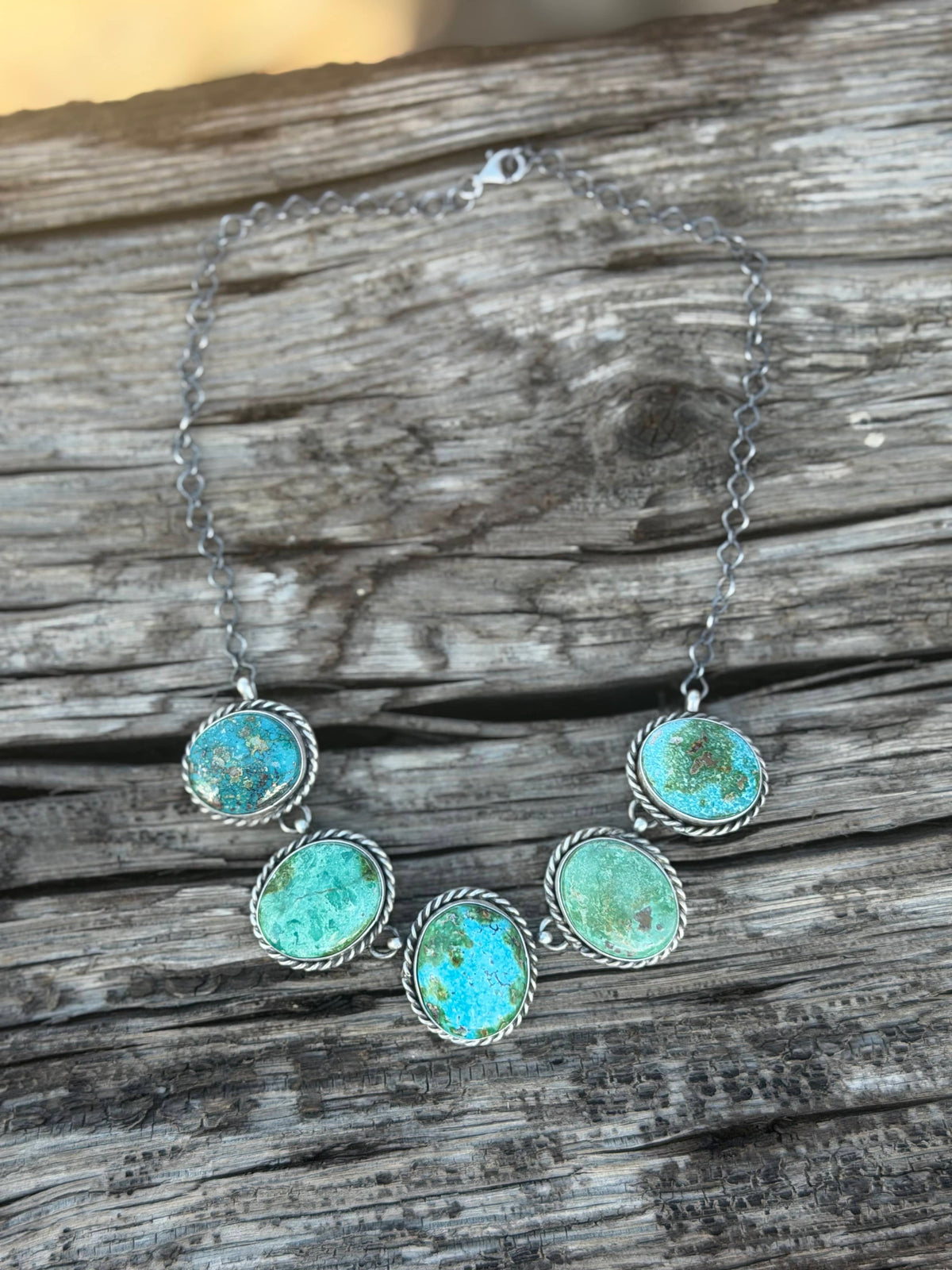 Shop Envi Me Necklaces The NA Made Stephenville Real Turquoise & Sterling Silver Necklace