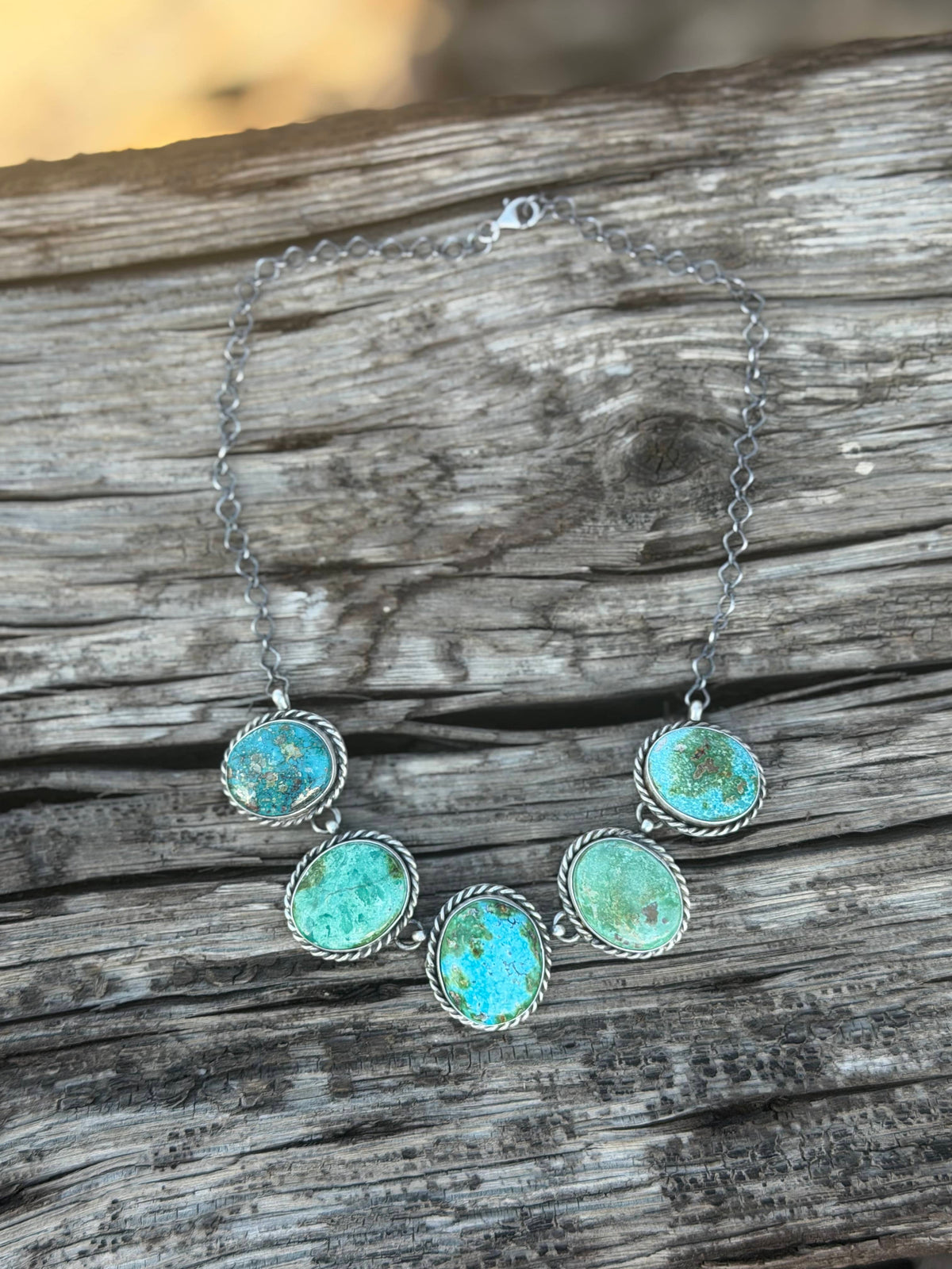 Shop Envi Me Necklaces The NA Made Stephenville Real Turquoise & Sterling Silver Necklace