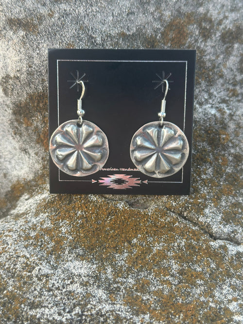 Shop Envi Me Earrings Sterling The NA Sterling Concho Earring