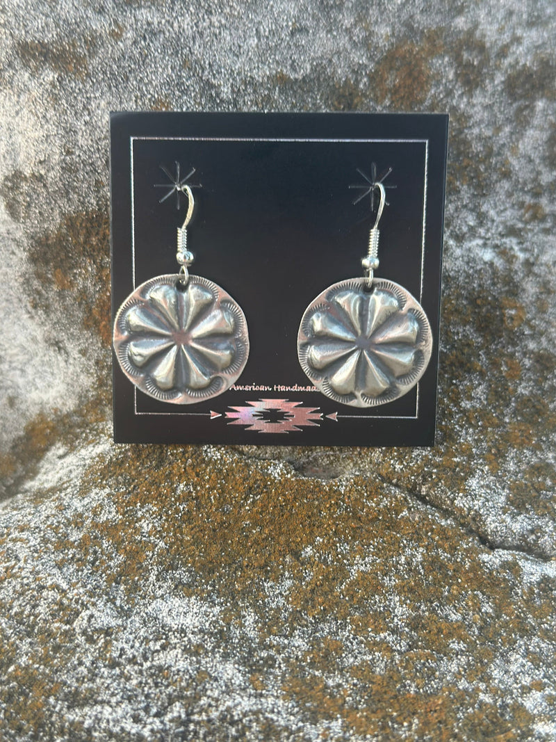 Shop Envi Me Earrings Sterling The NA Sterling Concho Earring