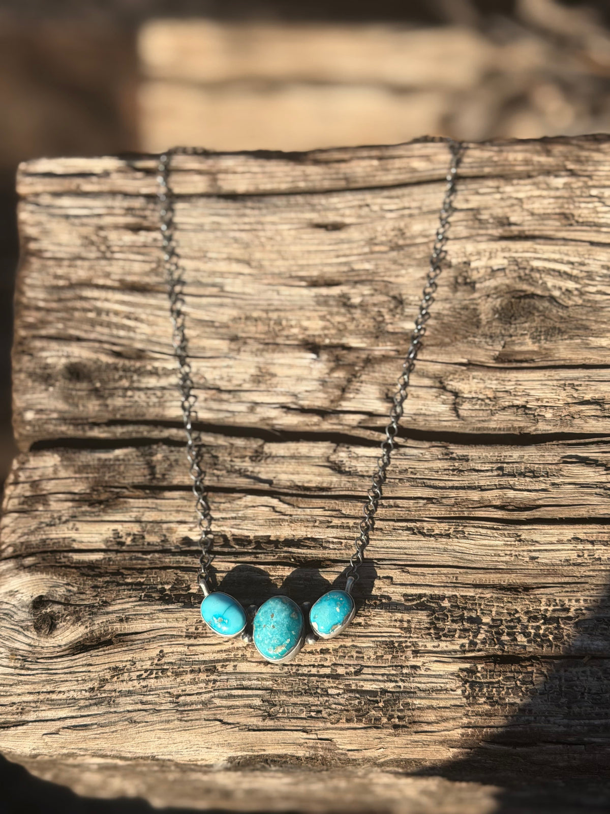 Shop Envi Me Earrings Sterling Kingman Turquoise The NA Sterling Silver & Kingman Turquoise On The Mesa Handmade Necklace