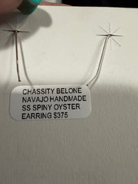 Shop Envi Me Earrings Silver The NA Sterling Silver & Spiney Oyster Drop Earring