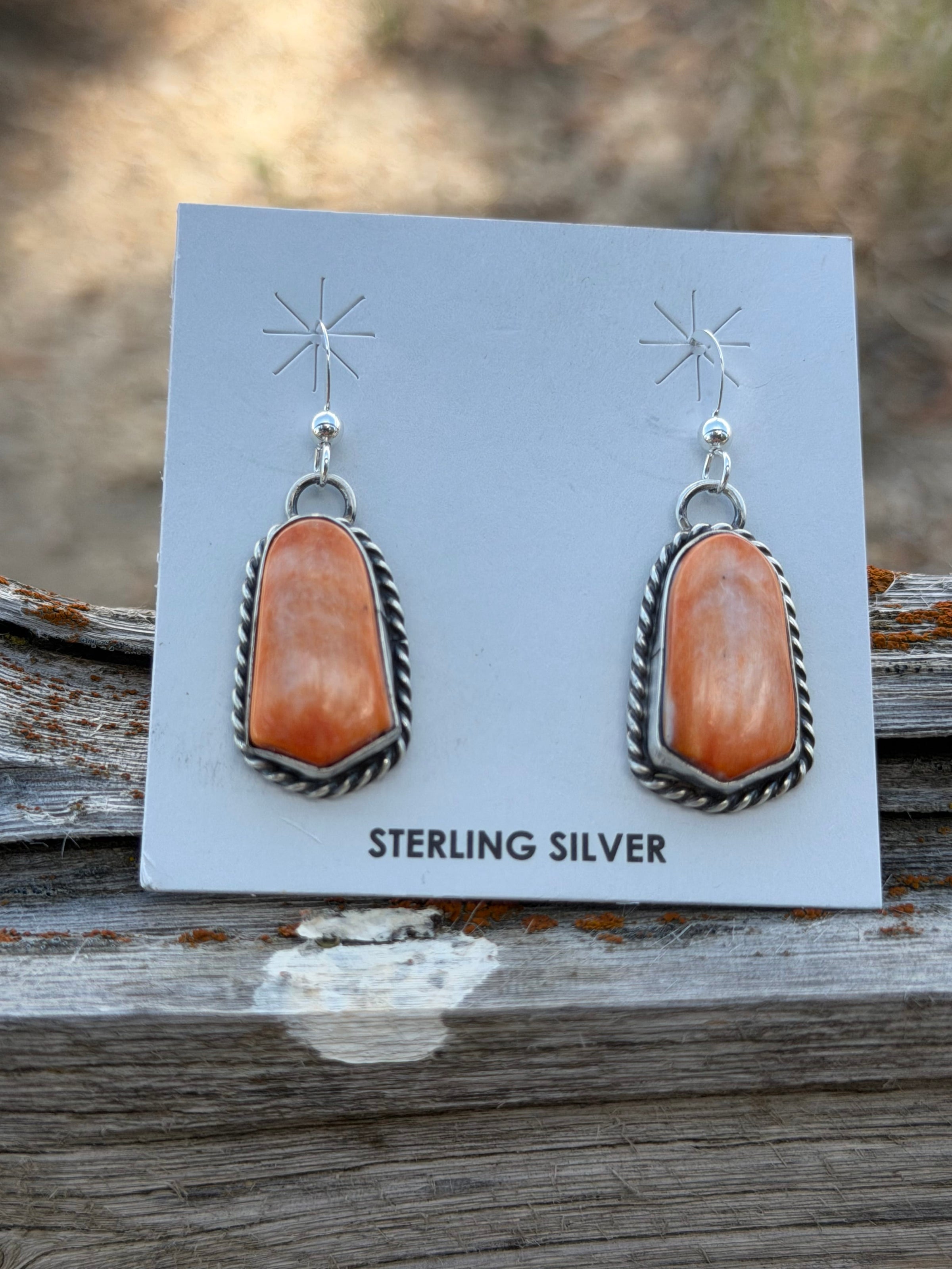 Shop Envi Me Earrings Silver The NA Sterling Silver & Spiney Oyster Drop Earring