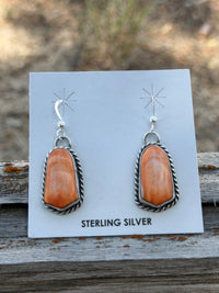 Shop Envi Me Earrings Silver The NA Sterling Silver & Spiney Oyster Drop Earring
