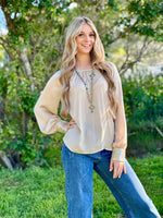 Shop Envi Me Tops and Tunics The Night Out Sequin Cuff Top