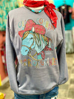 Shop Envi Me Tops The Ole Cowhand From The Rio Grande Sweatshirt