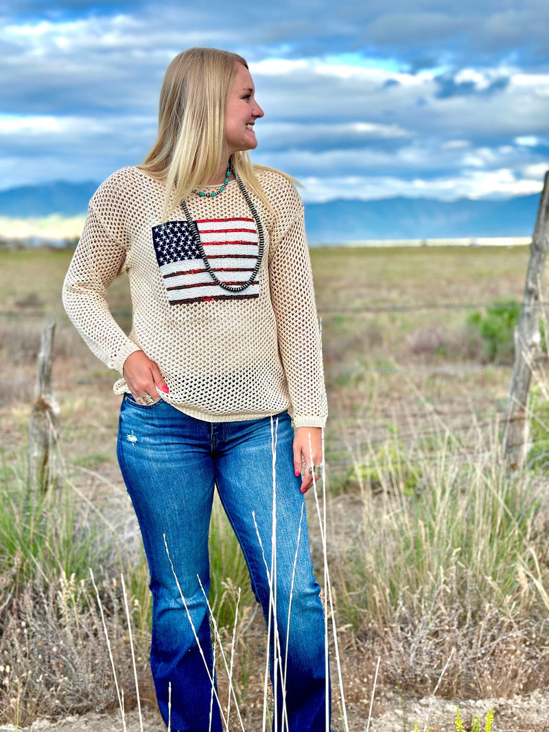 Shop Envi Me The Patriot Stars & Stripes Top