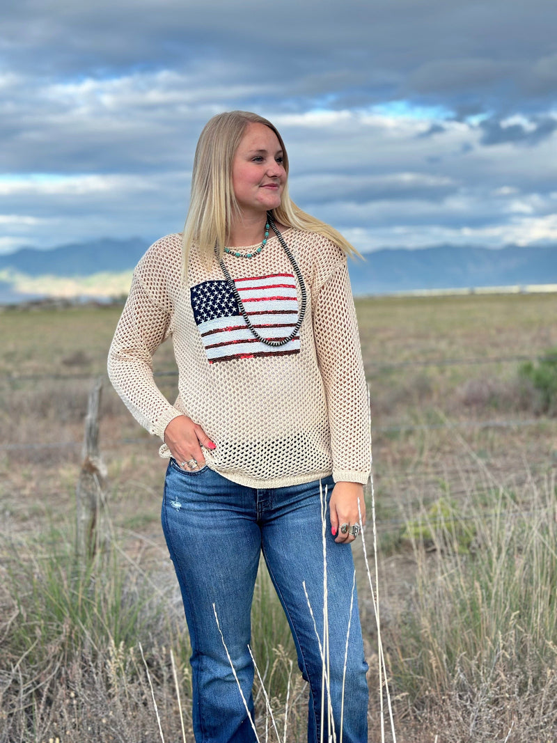 Shop Envi Me The Patriot Stars & Stripes Top