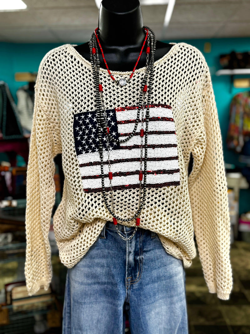 Shop Envi Me The Patriot Stars & Stripes Top