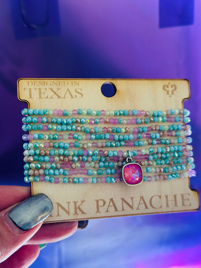 Shop Envi Me Jewelry The Pink Panache Bring On 🌸Spring Skinny Stack Bracelet Set