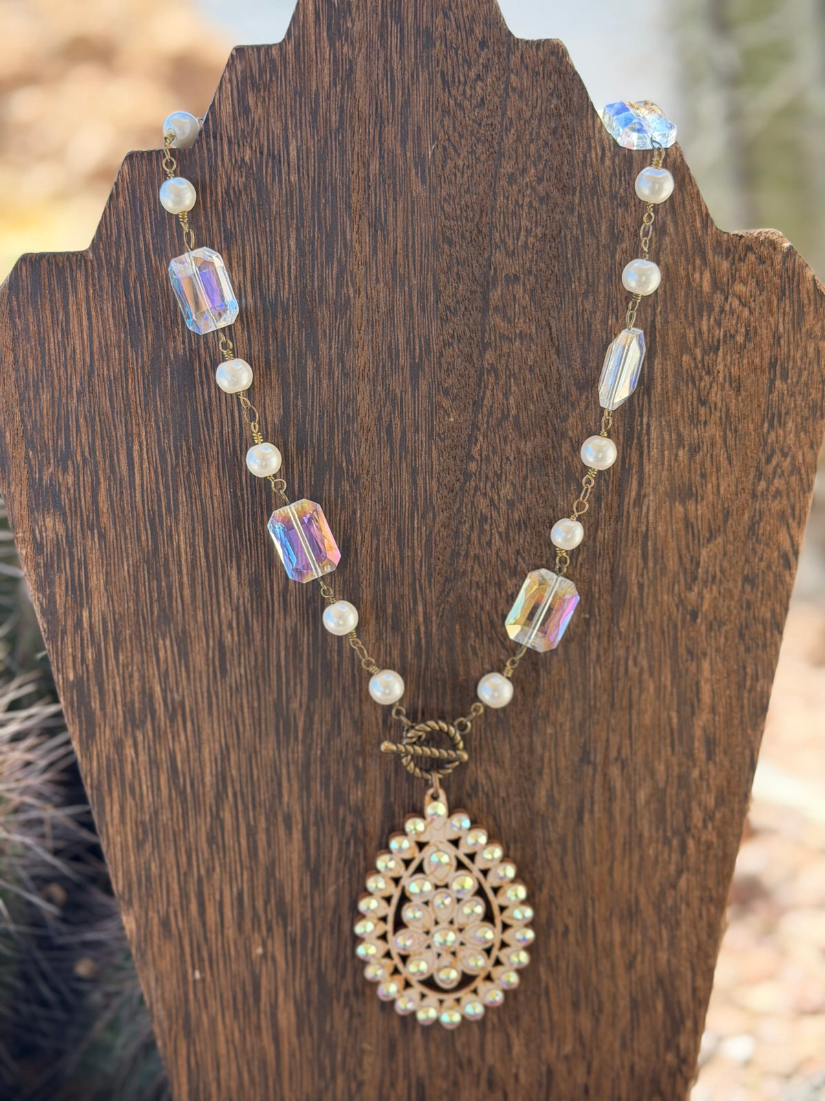 Shop Envi Me Earring One / Multi The Pink Panache Crystal Palace Necklace