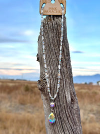Shop Envi Me Earring The Pink Panache Holiday Sparkle Crystal Necklace
