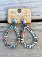 Shop Envi Me Earrings Gold The Pink Panache Mirror Silver Earring