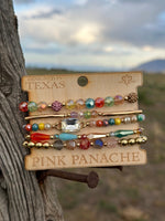 Shop Envi Me Jewelry Stack Set / Multi The Pink Panache Shades of Summer Stack Bracelet Set