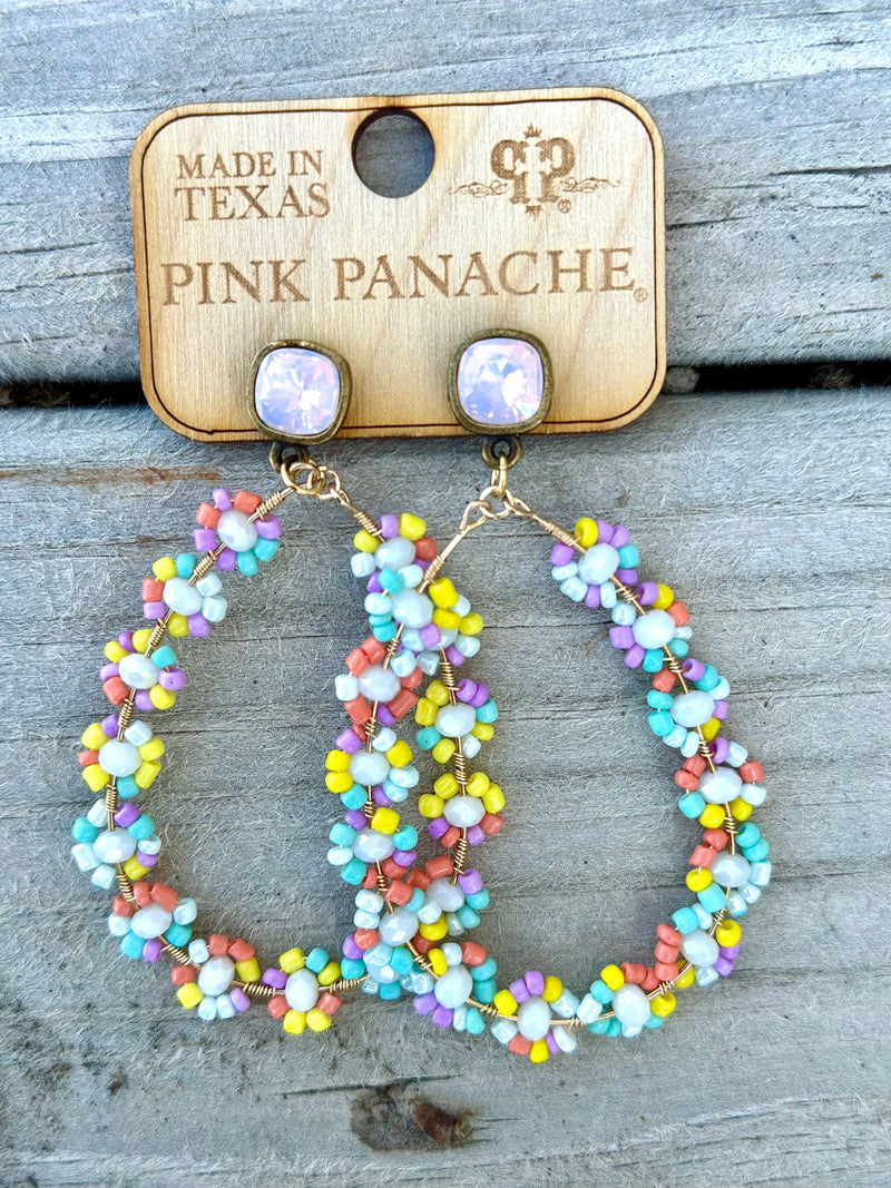 Flower power earrings discount
