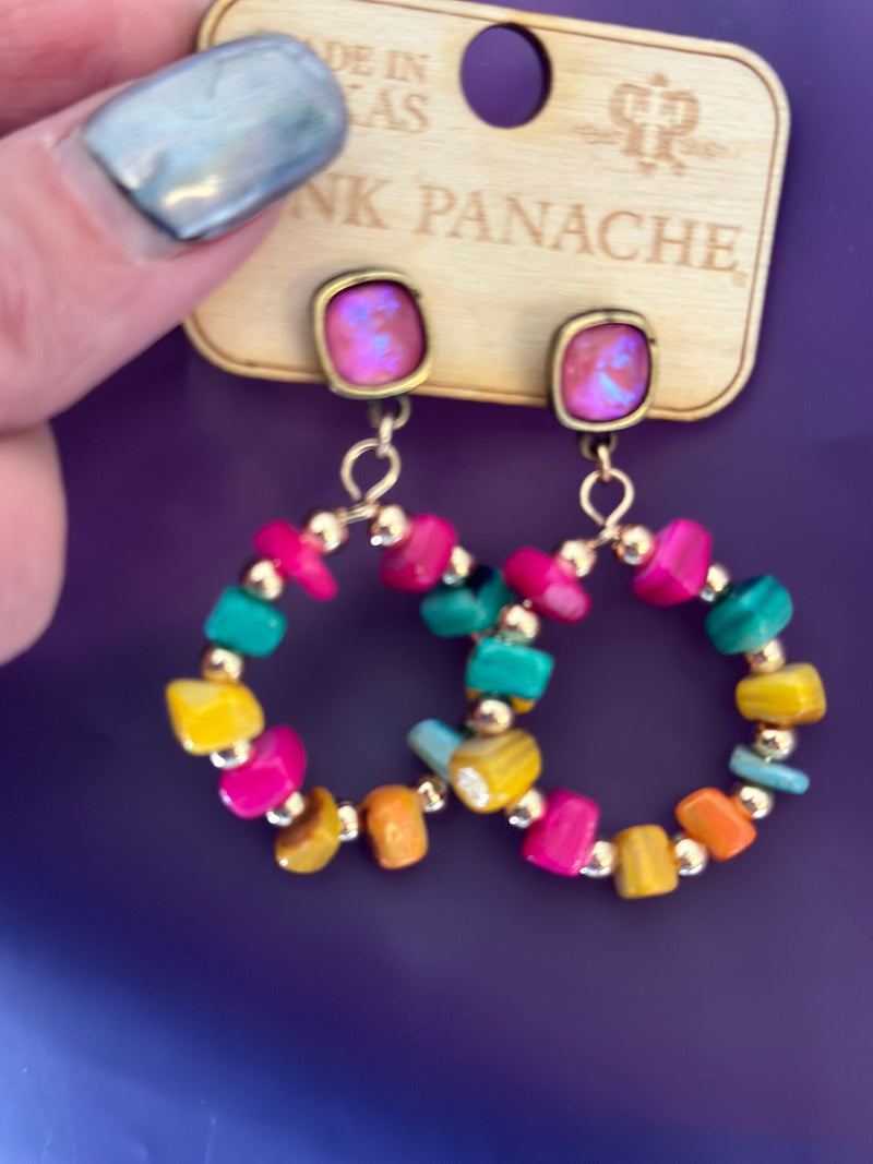 Shop Envi Me Earring One / Multi The Pink Panache Summertime Fun Earring