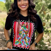 Shop Envi Me Tops The Polka Dot Christmas Tree Tee