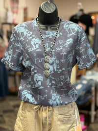 Shop Envi Me Tops and Tunics The Ranch Life Top