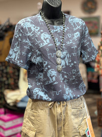 Shop Envi Me Tops and Tunics The Ranch Life Top