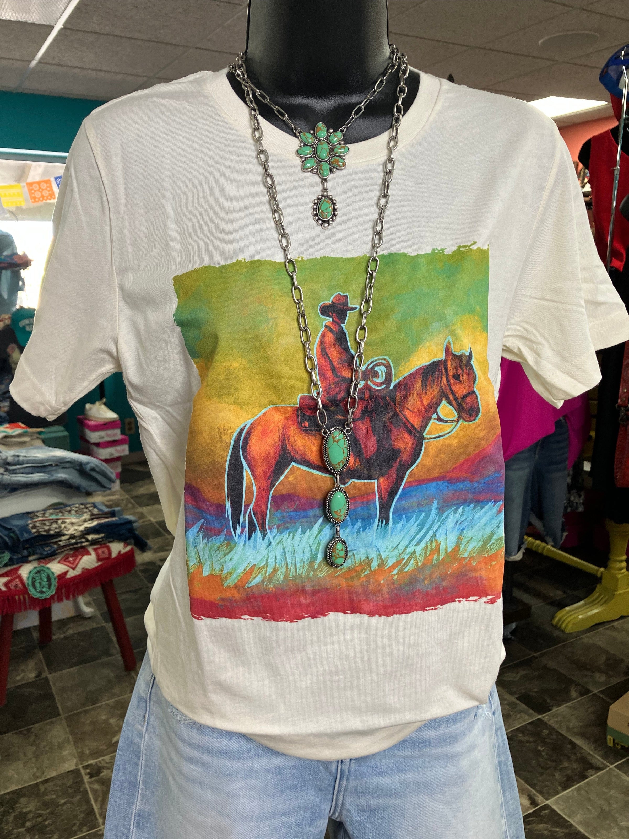Shop Envi Me It's T-shirt Kinda Day The Rancher On The Plains Tee