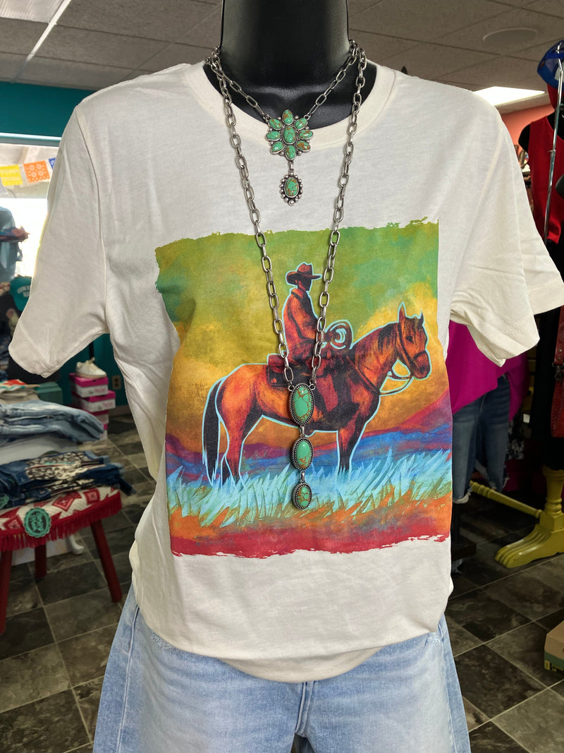 Shop Envi Me It's T-shirt Kinda Day The Rancher On The Plains Tee