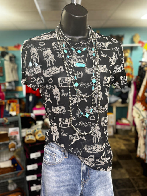 Shop Envi Me Tops and Tunics The Ranchin’ On The Oso Top