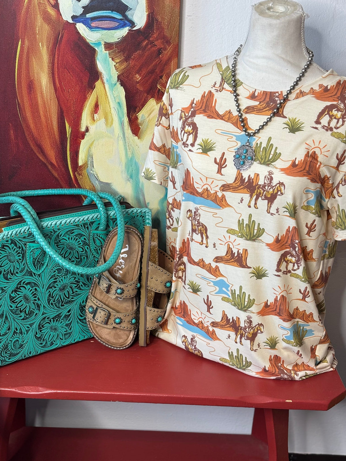 Shop Envi Me Tops and Tunics The Ranching In The Desert Top