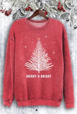 Shop Envi Me Tops and Tunics The Red Merry Christmas Sweatshirt